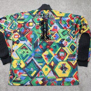 VTG Sondico Premier Range Shirt Men Large Colorful Goalie Padded Elbows Pullover